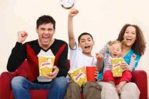 family watching Online Movies 19
