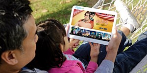 Online Movies in tablet