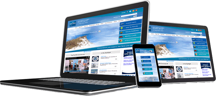 laptop, phone, and tablet