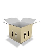 opened box