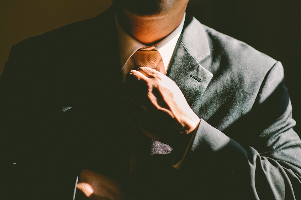 man with suit