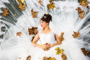 bride wedding dress